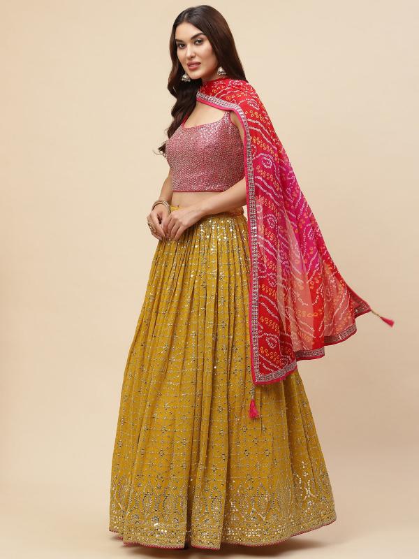 Sabella 5076 Yellow catalog top 10 online sites in india for lehenga