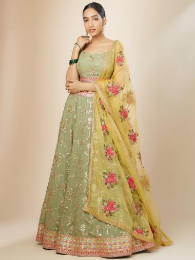 Sabella 5086 Pista catalog south india fashion lehenga