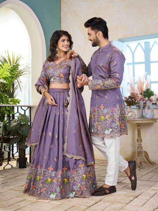 Sabella Crunchy silk vol 4 catalog matching couple clothes