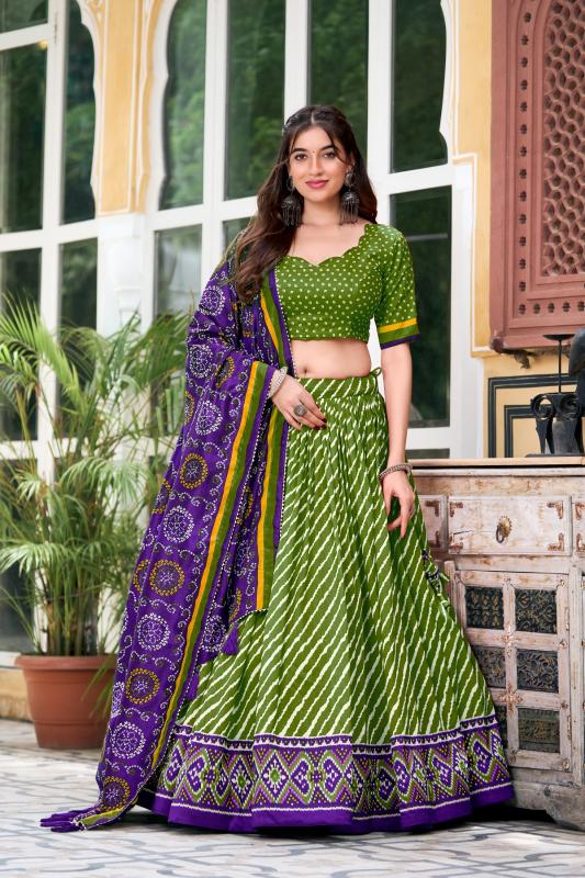 Sabella Tussar Silk vol 1 catalog sequin lehenga online india