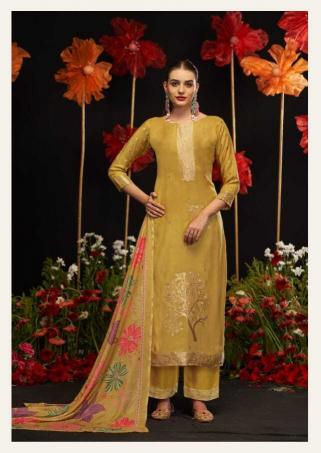 Sargam Khushali catalog designer brand code dress material wholesalers