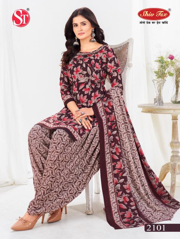 Shiv Tex Simran Vol-21 – Dress Material - Wholesale Catalog