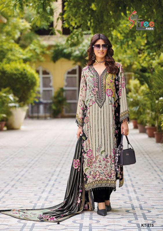 Shree Fabs KT 275 catalog buy pakistani suits wholesale