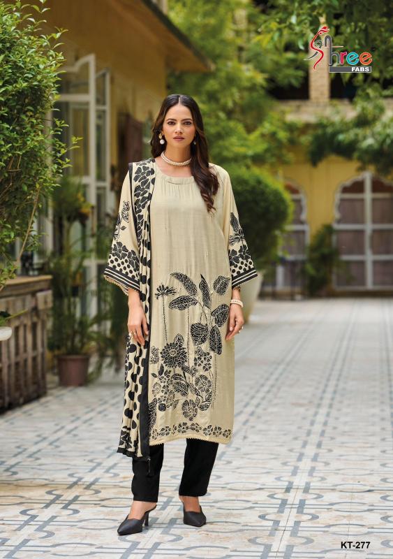 Shree Fabs KT 277 catalog wholesale pakistani suits in kashmir