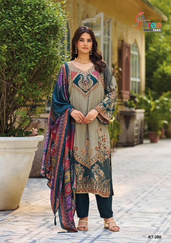 Shree Fabs KT 280 catalog wholesale pakistani suits online