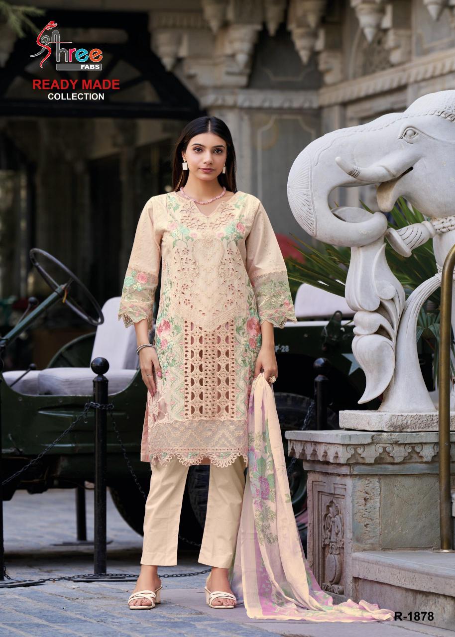 Shree Fabs R 1878 catalog pakistani suits wholesale in india