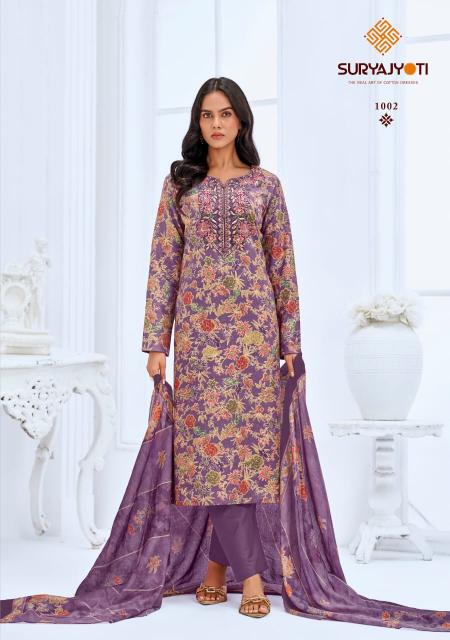 Suryajyoti Kala Vol-1 – Kurti Pant Wtih Dupatta - Wholesale Catalog