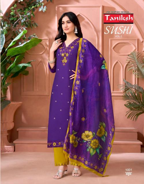 Taniksh Sushi vol 1 catalog top kurti brands in india 2025