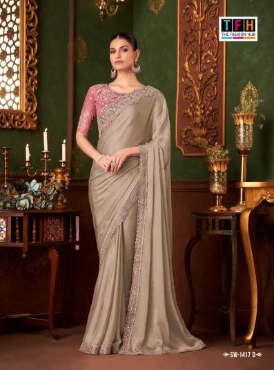 Tfh Sandalwood Sw 1417 Hits catalog surat saree manufacturer list 