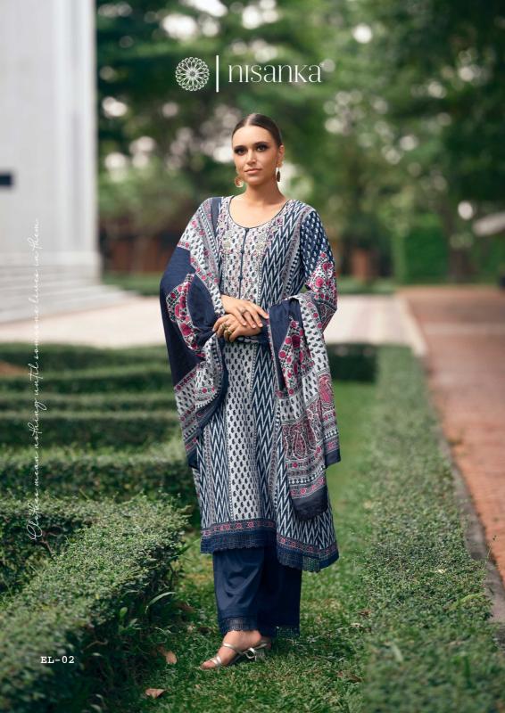 The Hermitage Shop Nisanka Elahe catalog designer salwar kameez wholesale in surat