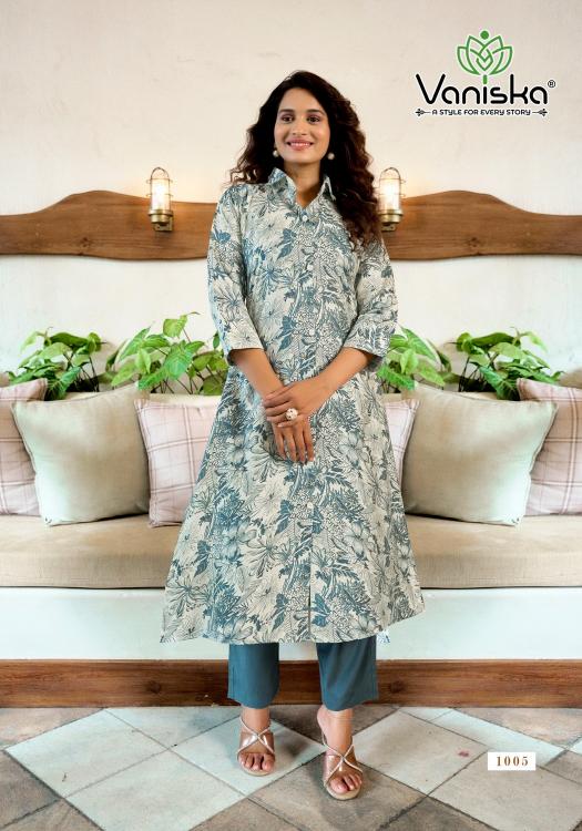 Vaniska Flower Velly Vol 1 indian ethnic kurtis