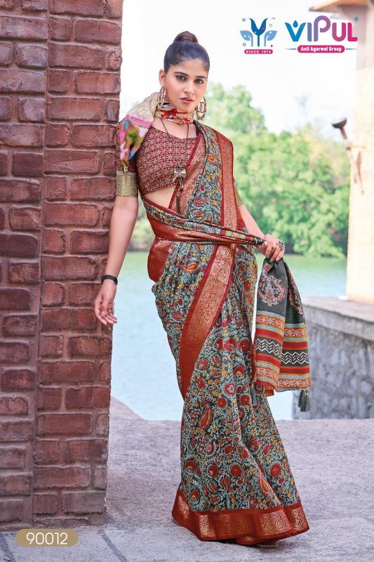 Vipul Kashmir beauty catalog surat ki saree price