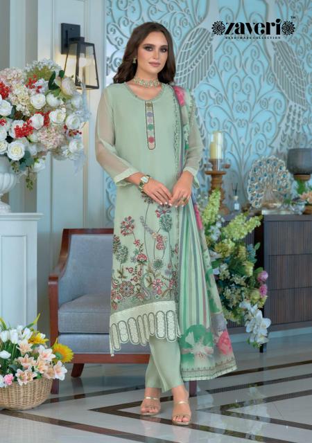 Zaveri Larisa catalog pakistani replica suits wholesale