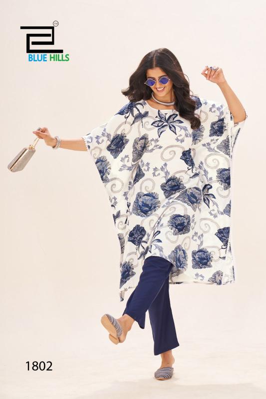 Blue Hills Stare Vol 18 catalog kaftan kurtis online india