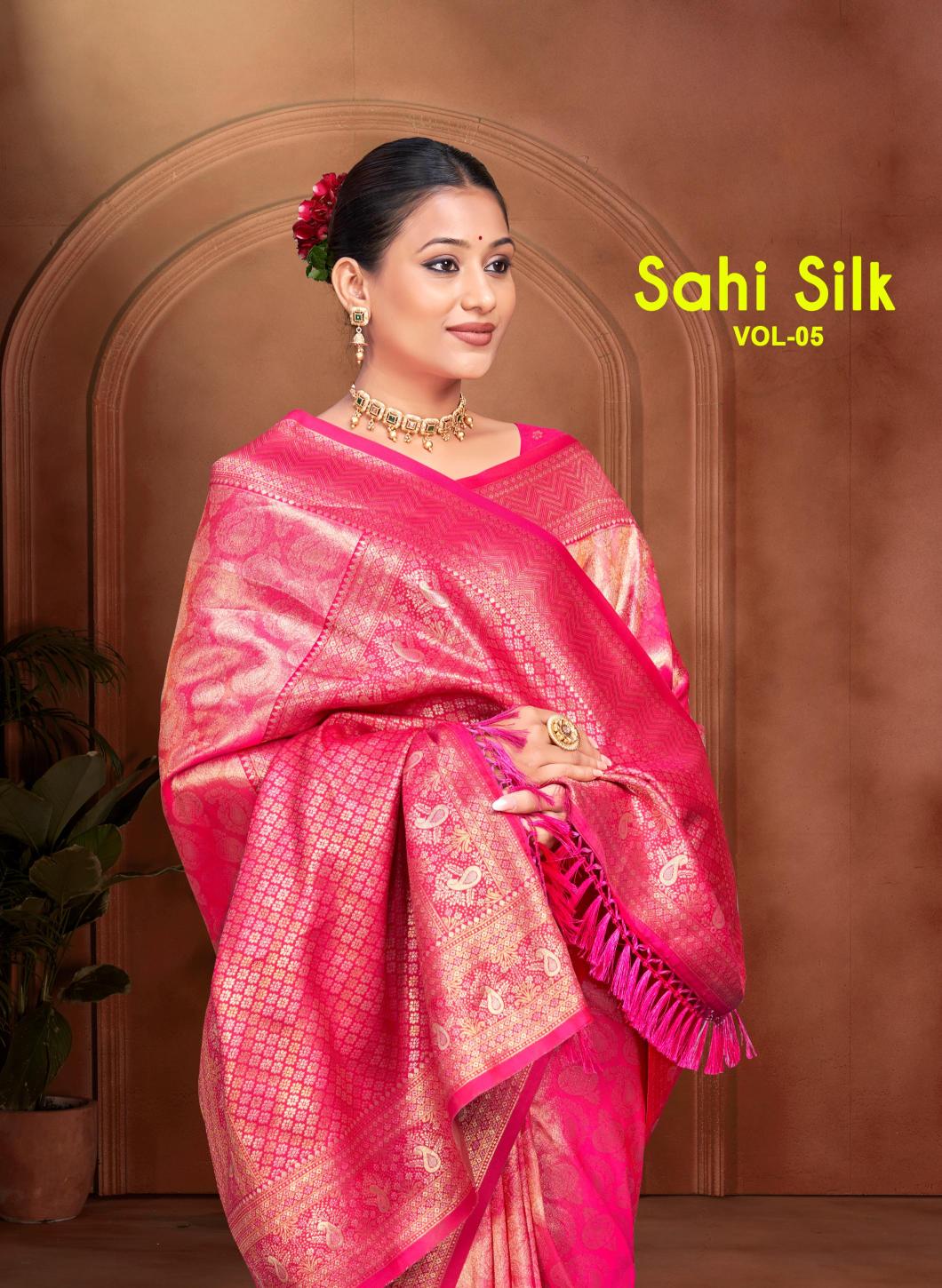 Bunawat - Sahi Silk-05 Sangam Prints kanjivaram Silk Woven Work Traditional Saree
