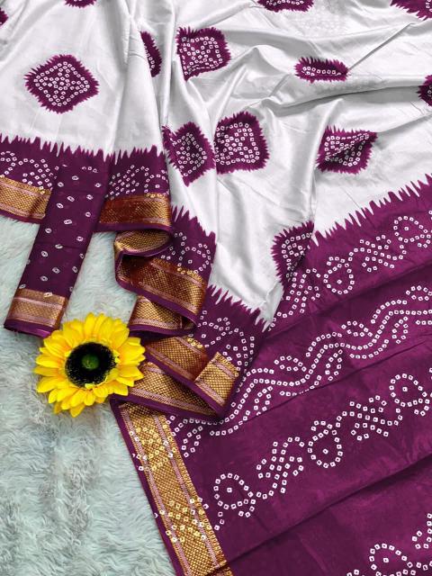 Dazira Bandhani vol 3 catalog indian saree market surat gujarat