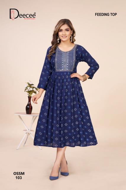 Deecee Ossm catalog maternity kurtis online india