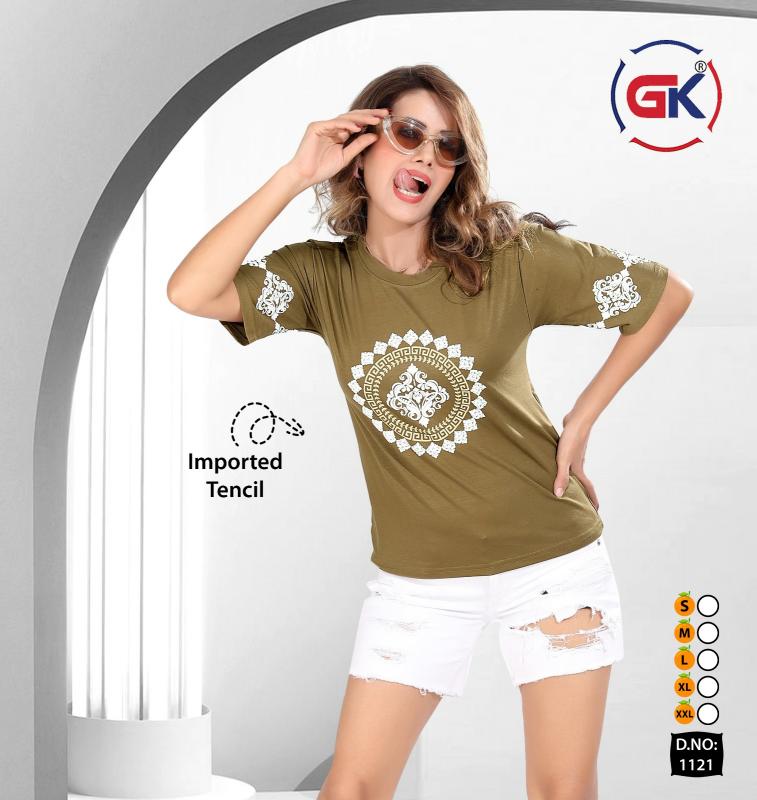 GK D 1121 catalog  t shirt for women