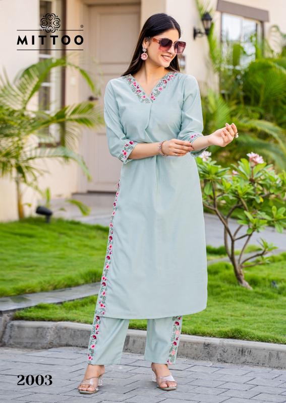 Mittoo Ansuya catalog famous brands for kurtis in india