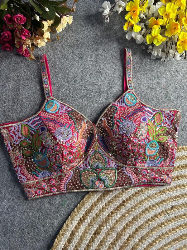 Sabella Heavy Italian Silk vol 2 catalog design blouse