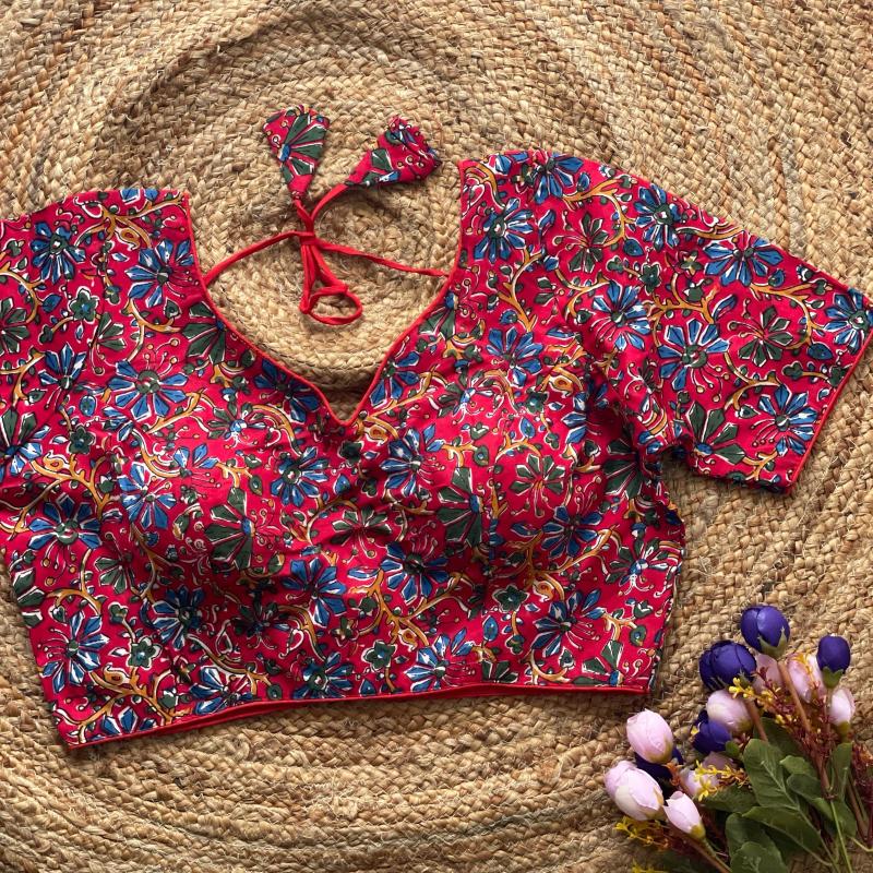 Sabella Kalamkari catalog blouse wholesale surat 