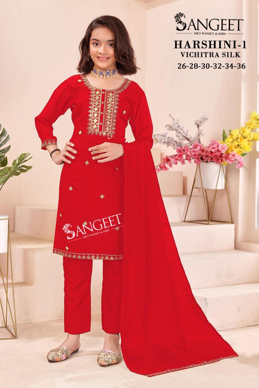 Sangeet Harshini Catalog imported kids wear wholesalers