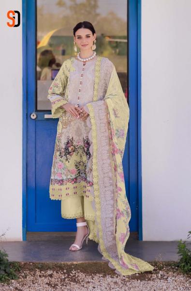 Shraddha Needle Wonder vol 3 d 3001 to 3003 AB catalog Chiffon Duppatta pakistani salwar suit wholesale