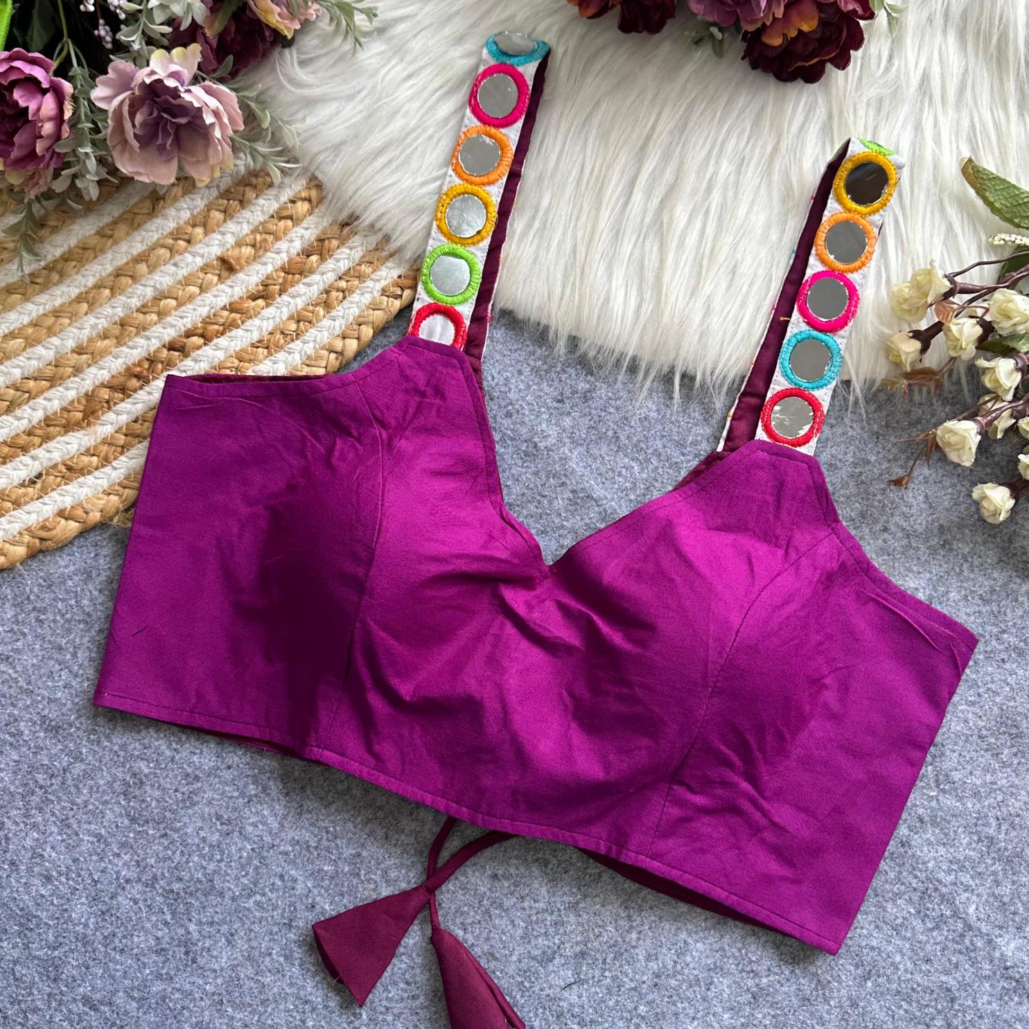 Blousewala spaghetti catalog navratri special blouse