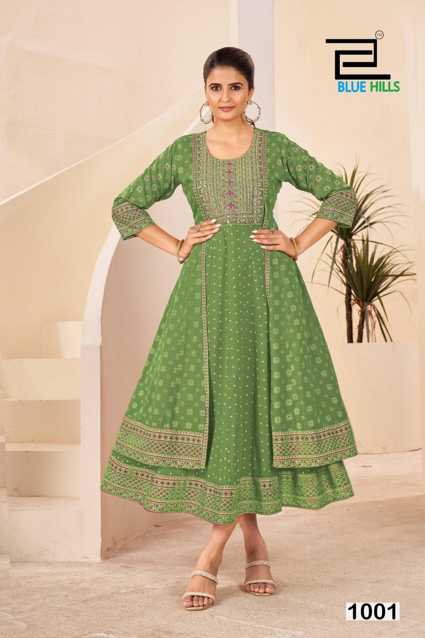 Blue Hills Diamond Catalog anarkali kurti online india