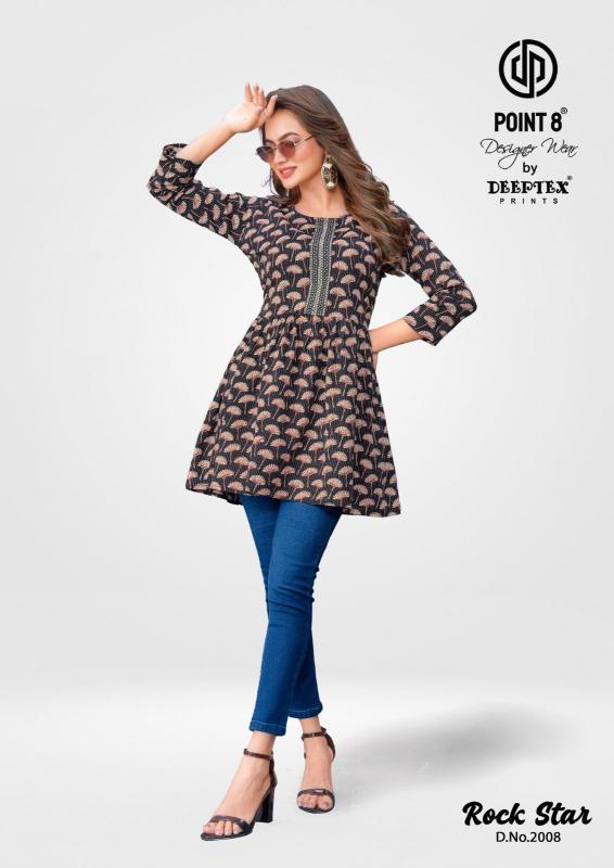 Deeptex RockStar Vol-2 – Tunic Short Top - Wholesale Catalog