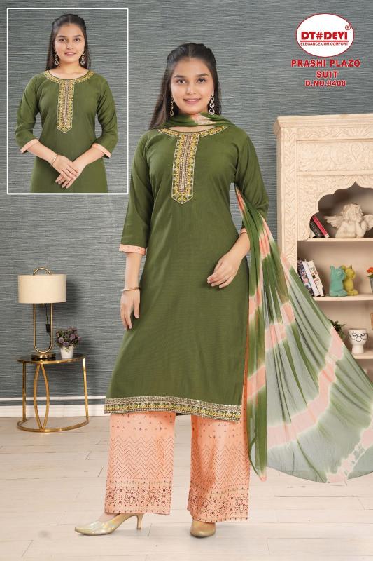 Dt Devi Prashi 9408 catalog kids wears wholesalers