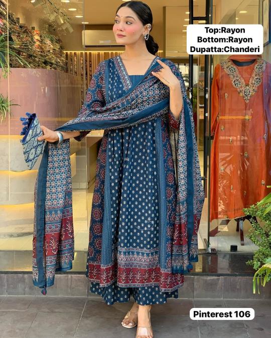 Felocity Pinterest Series catalog retailer of jaipur kurti in surat