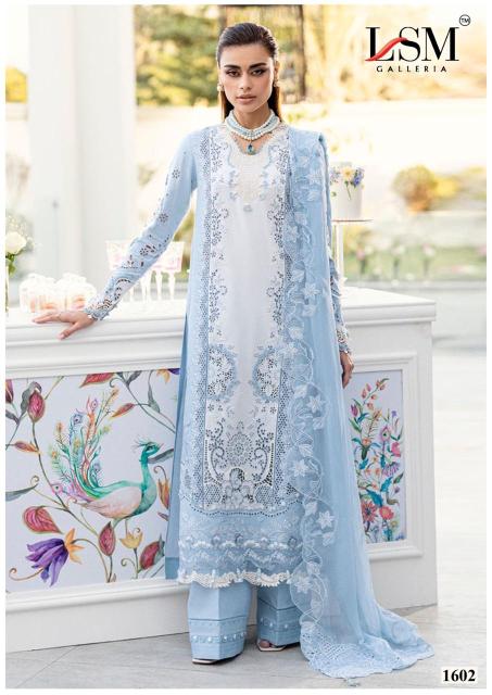 LSM Parian Dream Vol-16 – Karachi Dress Material - Wholesale Catalog