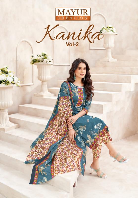 Mayur Kanika Vol-2 – Kurti Pant With Dupatta - Wholesale Catalog