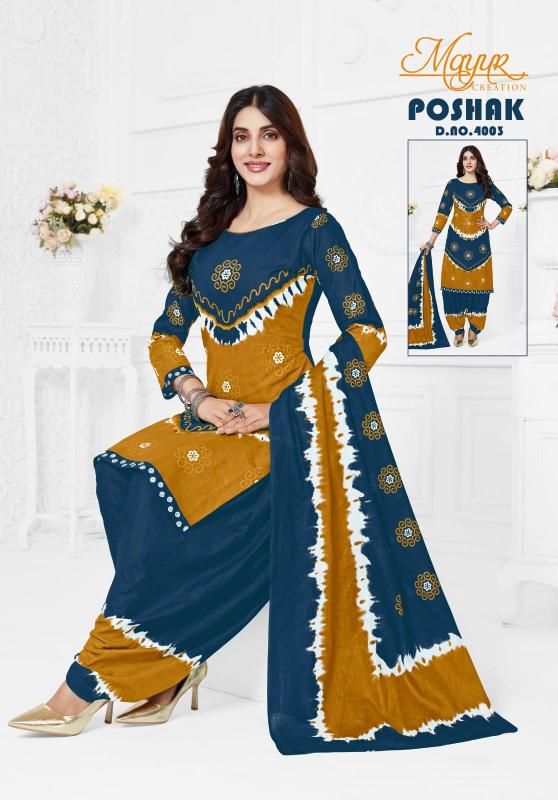 Mayur Poshak Vol-04 - Dress Material  - Wholesale Catalog