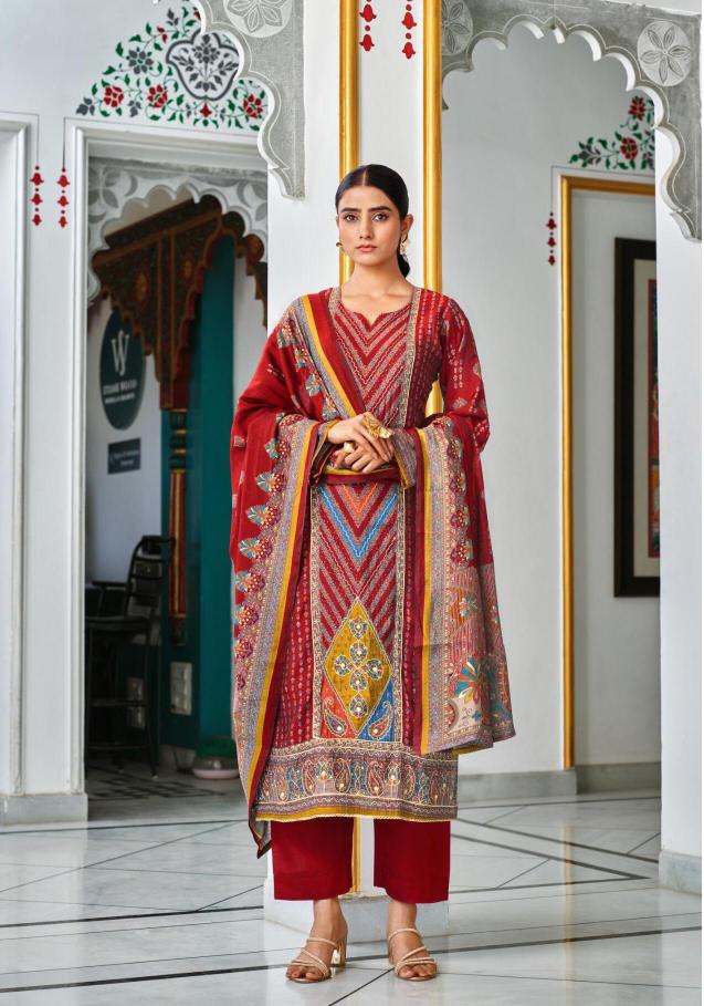 Mumtaz Arts Tohfa catalog fancy dress material wholesale in mumbai