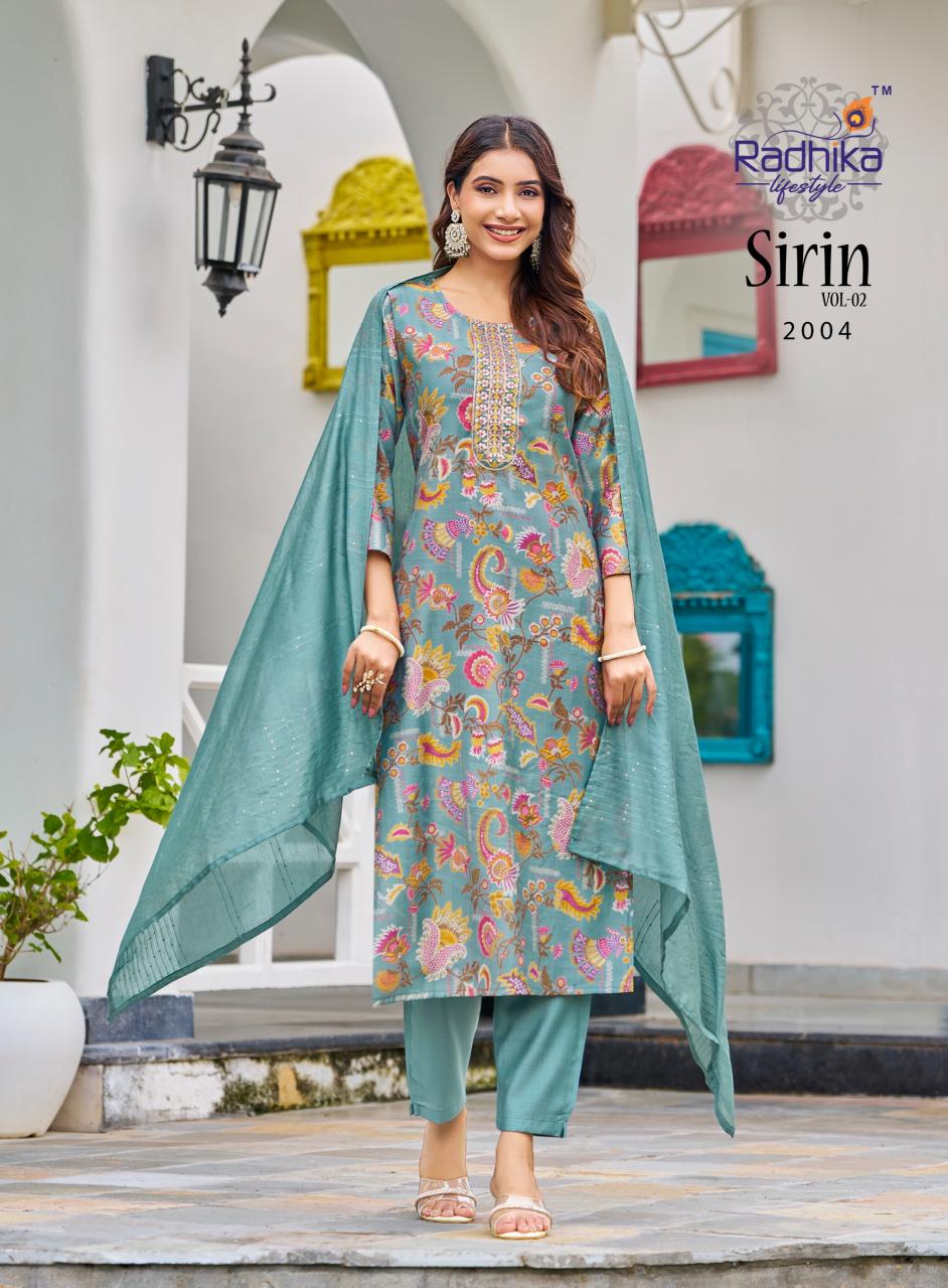 Radhika LifeStyle Sirin Vol 2 Catalog wholesale kurti dealers in surat