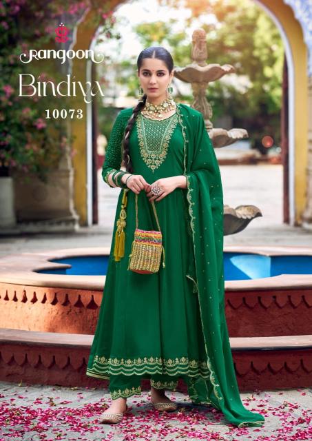 Rangoon Bindiya catalog surat market for kurtis