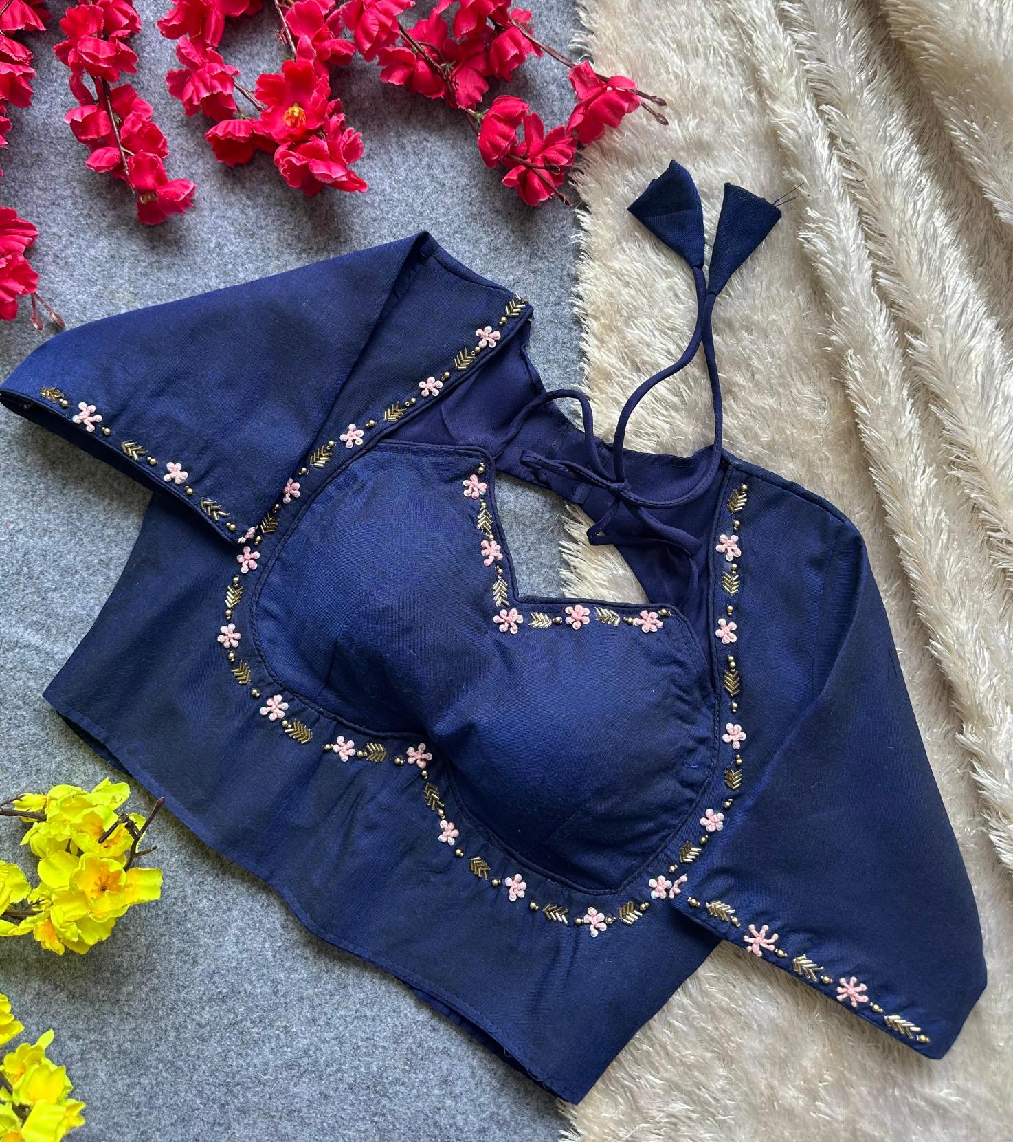 Sabella Khadi Cotton catalog festival wear blouse