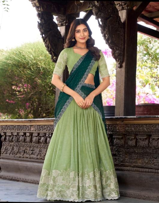 Sabella Silver Glosy catalog buy best lehengas online india