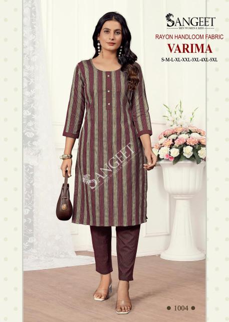 Sangeet Varima vol 1 catalog cheap kurtis in surat