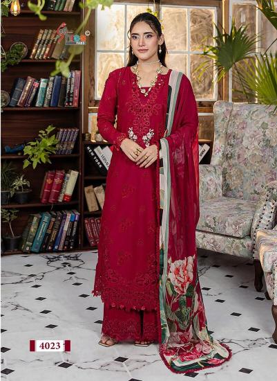 Shree Fabs Ombre Lawn Collection Vol 5 catalog Chiffon Dupatta pakistani wholesale suits on approval