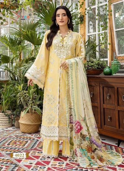 Shree Fabs Ombre Lawn Collection Vol 5 catalog Cotton Duppatta pakistani wholesale suits in allahabad