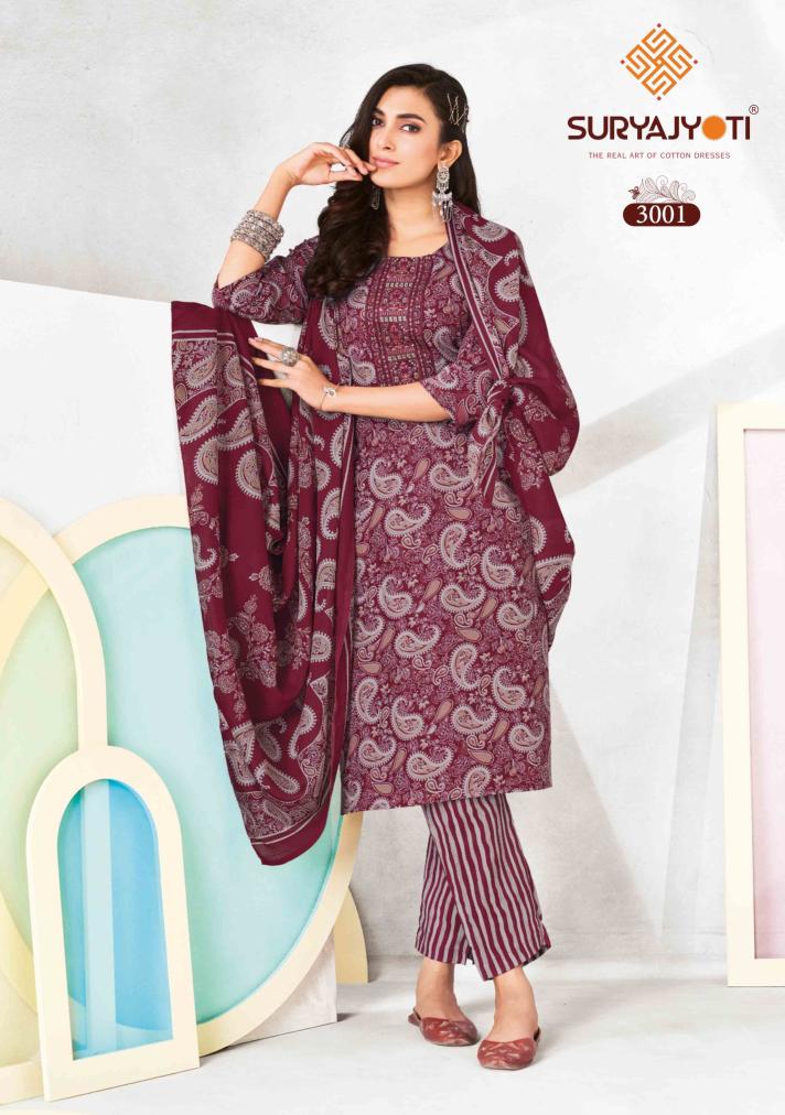 Suryajyoti Pragya Vol-3 – Kurti Pant With Dupatta - Wholesale Catalog