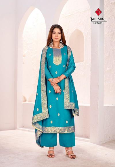 Tanishk Evira catalog wholesale unstitched salwar kameez material online india