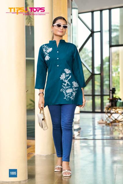 Tips & Tops Blossom catalog buy tunic kurtis surat