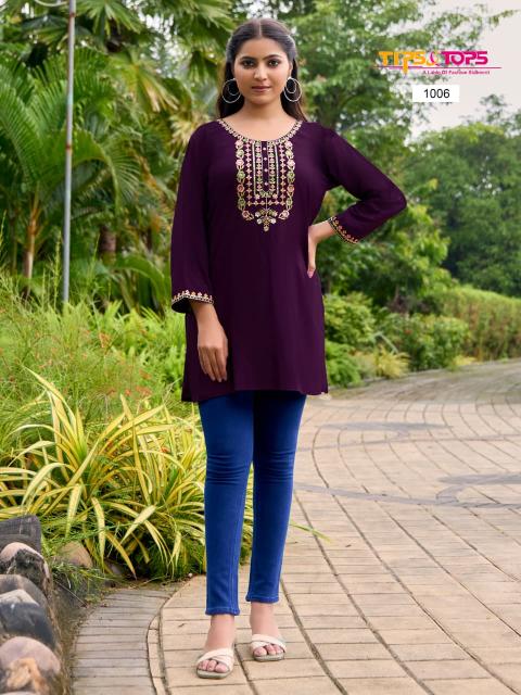 Tips & Tops Bubbly Vol 15 catalog short kurti shopping in surat