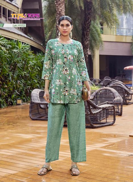 Tips & Tops Roohi catalog western cord sets for women