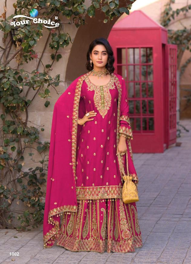 Your Choice Gold Vol 1 catalog designer salwar kameez wholesalers india