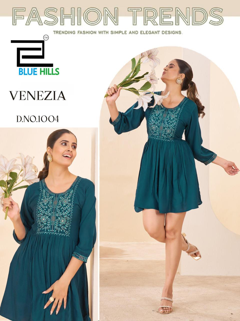 Blue Hills Venezia catalog kurtis for women wholesale